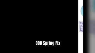 ह्योसंग सीडीयू क्लैंप कैरिज टोरसन स्प्रिंग