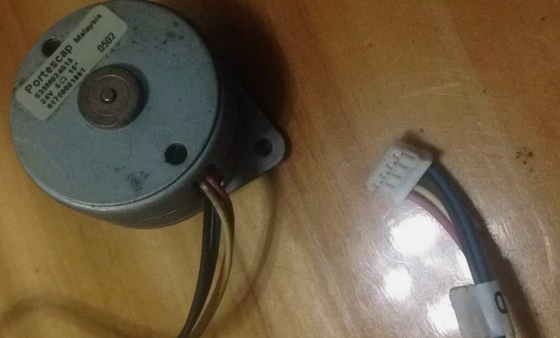 एटीएम पार्ट्स Wincor Nixdorf TP07 प्रिंटर पेपर फीड मोटर PN 1750061881