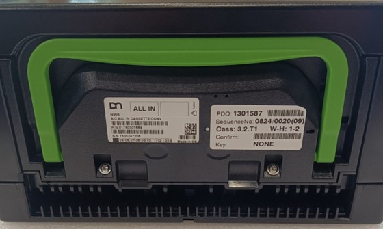 1750301684 01750301684 एटीएम मशीन के पुर्जे DN 200 N906 Diebold Nixdorf AIC ALL IN CASSETTE CONV एटीएम मशीन के पुर्जे